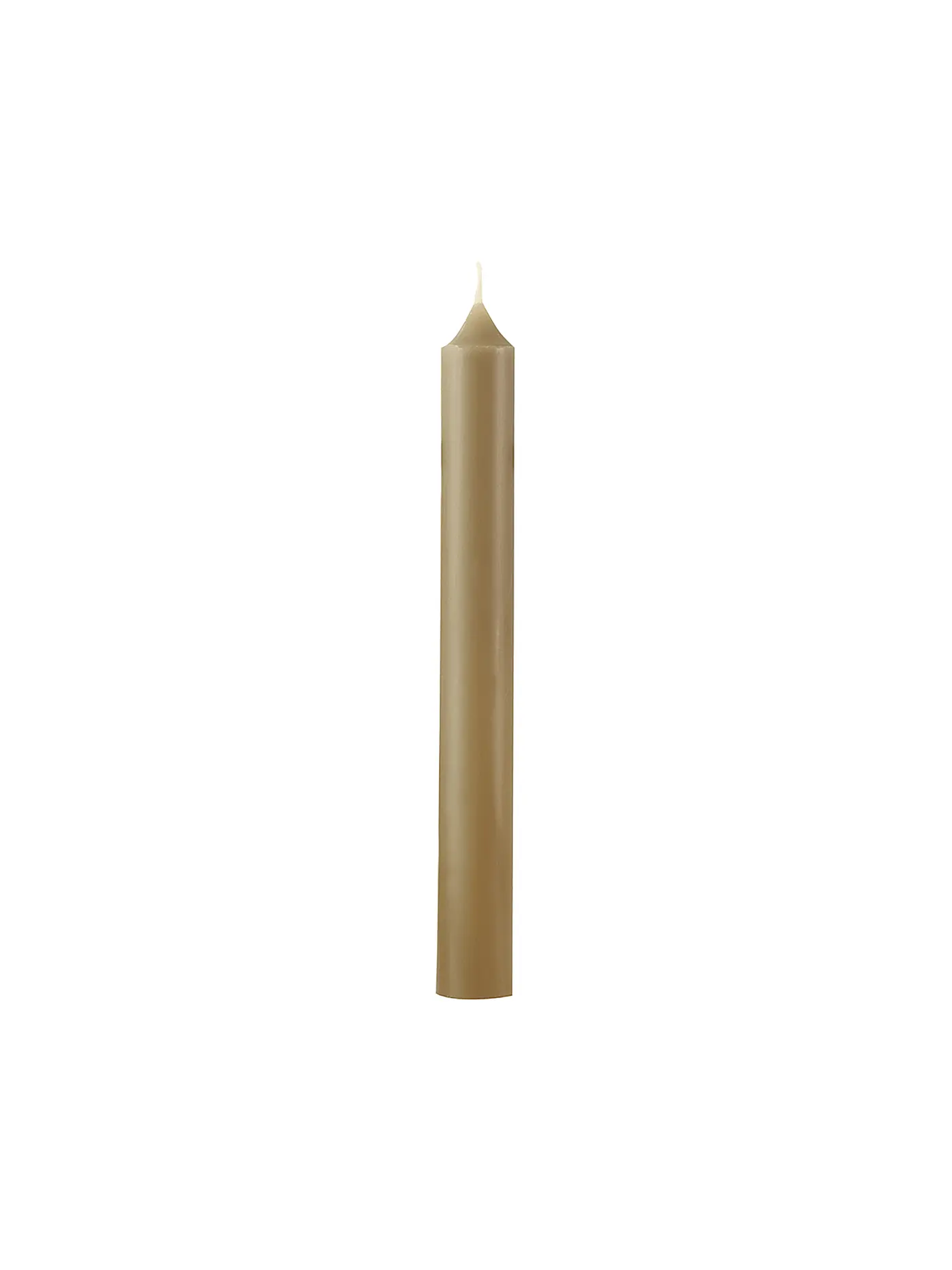 BOUGIES LA FRANCAISE | Stabkerze COLORAMA 20cm blanc | camel